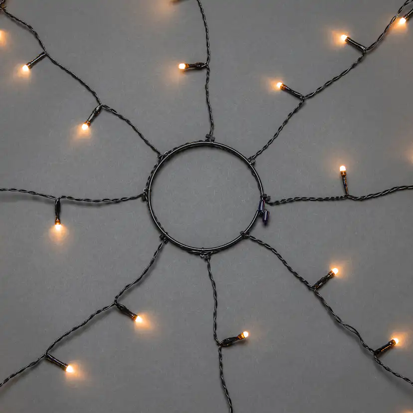 Julgransslinga Gnosjö Konstsmide 560L Frostad LED