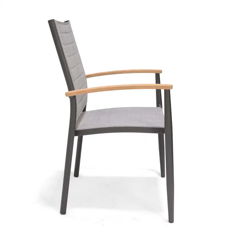 Trädgårdsfåtölj LifestyleGarden TOPAZ carver 4-pack