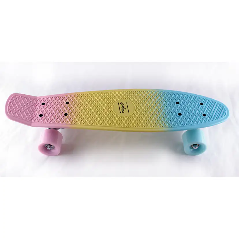 Skateboard Cruiser Sandbar Rainbow - Flerfärgad, Flexibel & Lättviktig