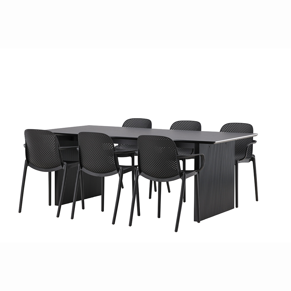 Matgrupp Venture Home Vail med 6 Baltimore Stolar