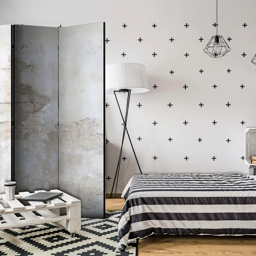 Rumsavdelare Skärmvägg Arkiio Stony Story 135x172 cm