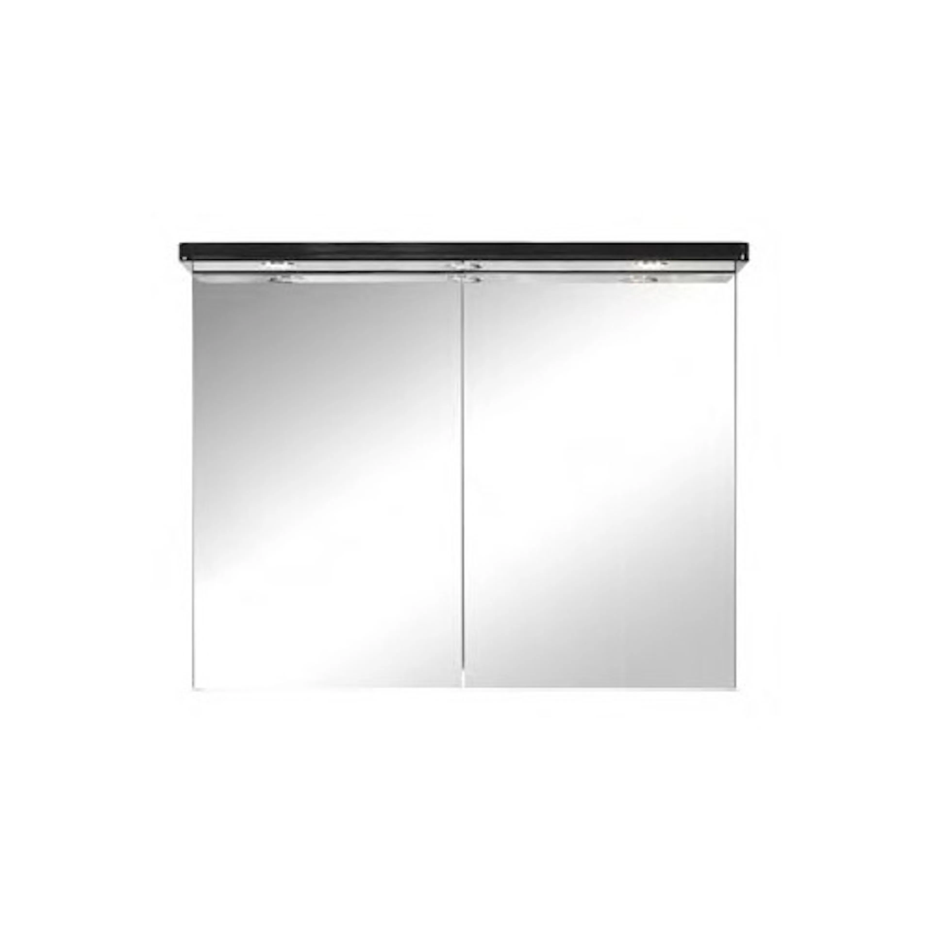 Arredo Spirit Ljusramp 90 Svart Högblank LED Bredd: 90 cm, Högblank