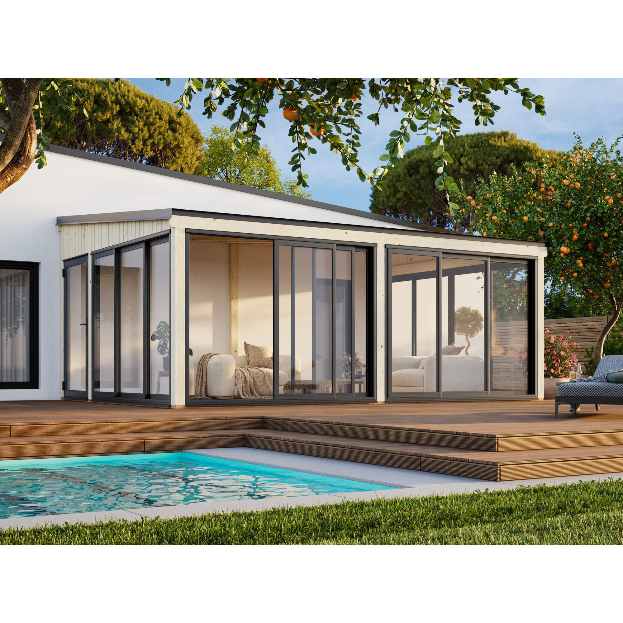 Uterum Palmako Lumi 24,5 m² (inv. 23,3 m²) Slide Plus