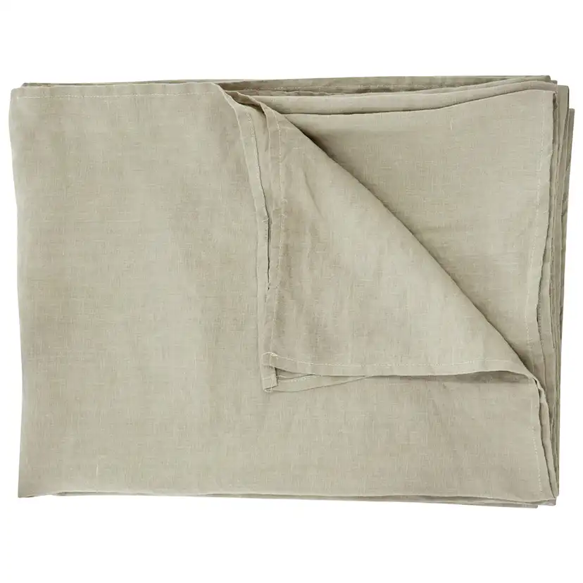 Milo Bedspread Linen Beige 260x260 cm Färg: Beige, Mått: 260x260 cm