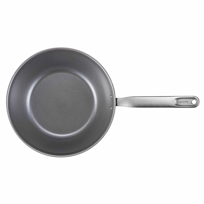 Wokpanna Fiskars All Steel 28 cm Med Non-Stick Beläggning