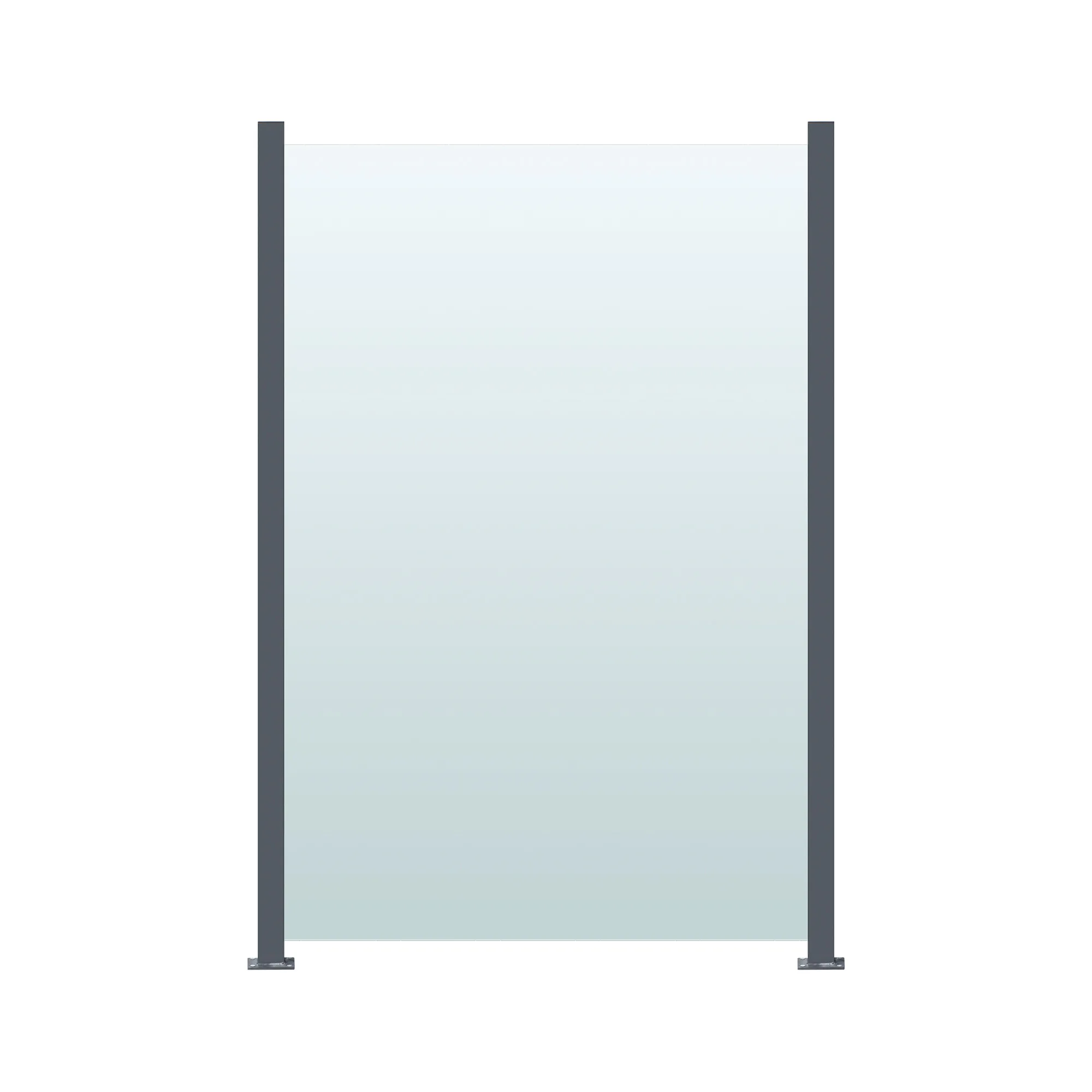 Glasräcke Hortus Klarglas Inkl Moduler & Stolpar 100 x 150 cm
