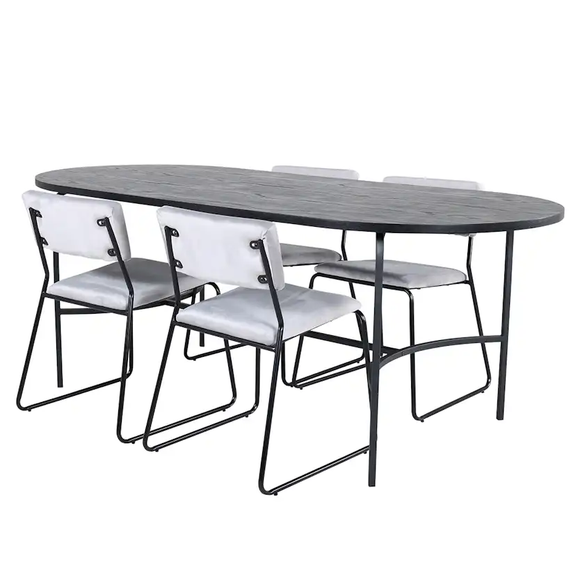 Matgrupp Venture Home San Francisco matbord och Kungshamn matstol