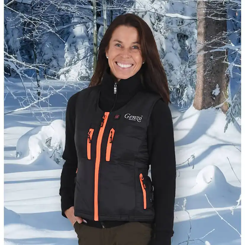 Värmeväst Genzo Arctic Original Herr med Batteri & Laddare