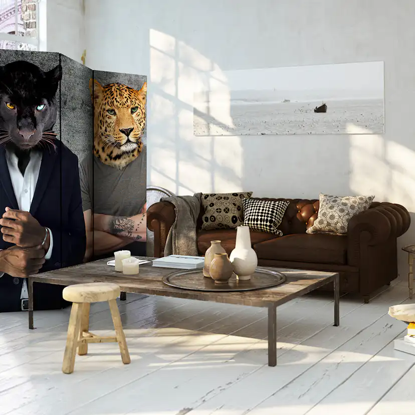 Rumsavdelare Arkiio Different Faces 135x172 cm