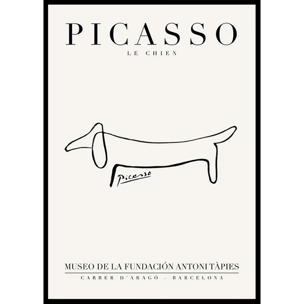Poster Gallerix Picasso Le Chien