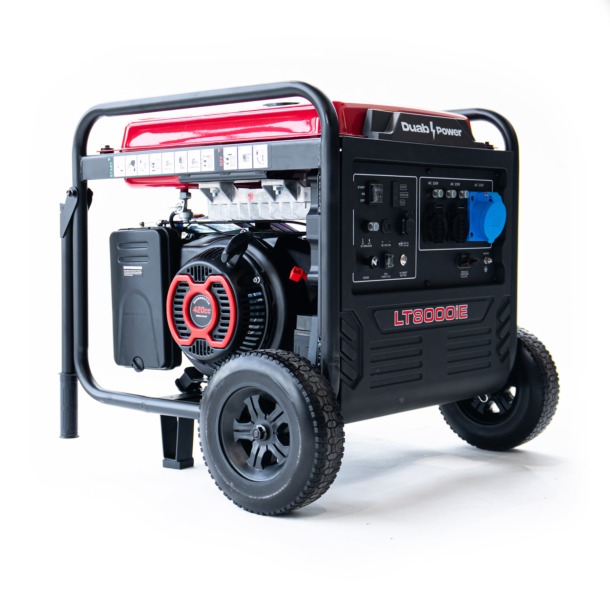 Inverterelverk Duab-Power LT8000IE 1-Fas Bensin