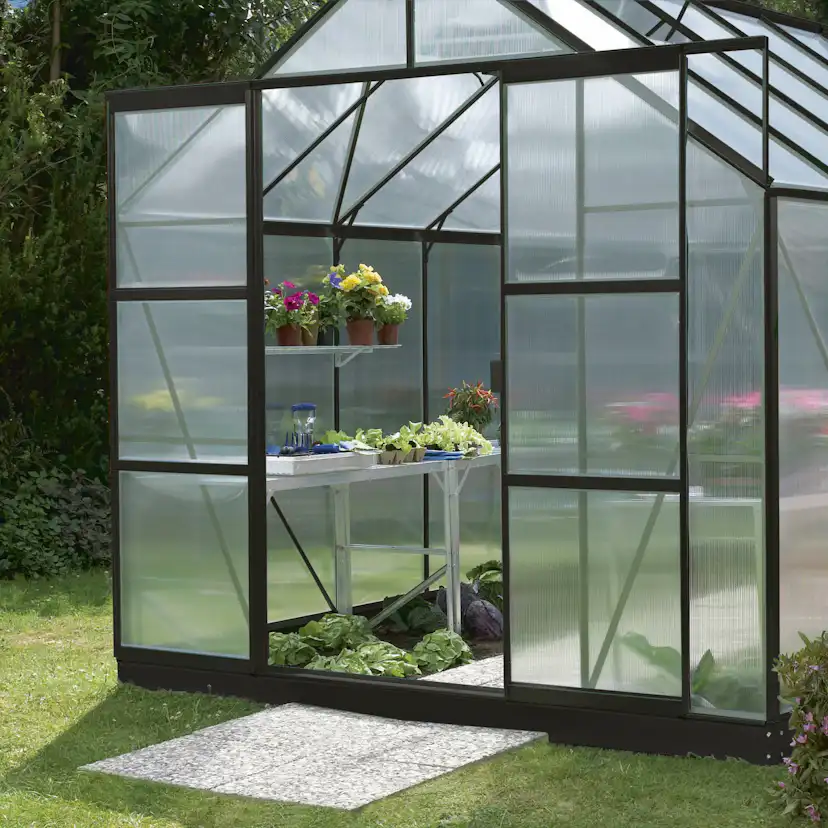 VITAVIA MERKUR DUBBELDÖRRAR SVART / EKSKL. GLAS Svart