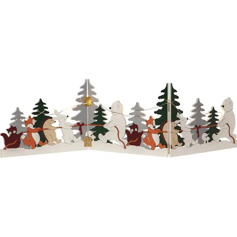 Bordsdekoration Star Trading Forest Friends 2