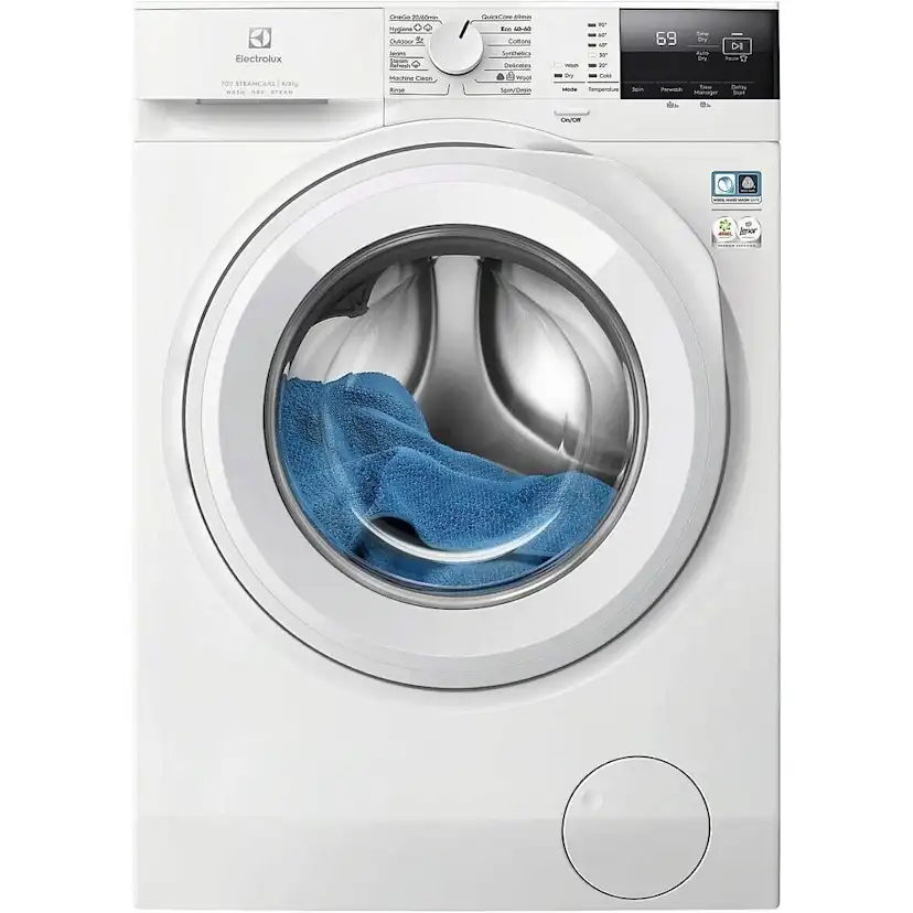 Tvättmaskin med Torktumlare Electrolux EWI7210840 DualCare 700 SteamCare Vit