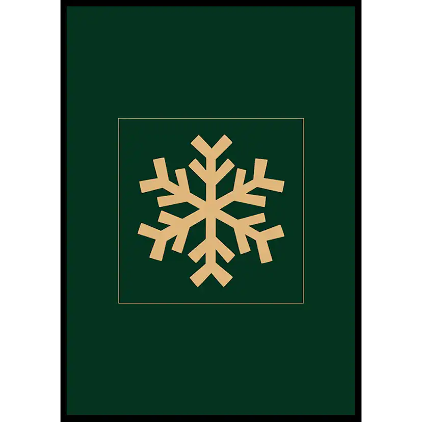 Poster Gallerix Snowflake YG