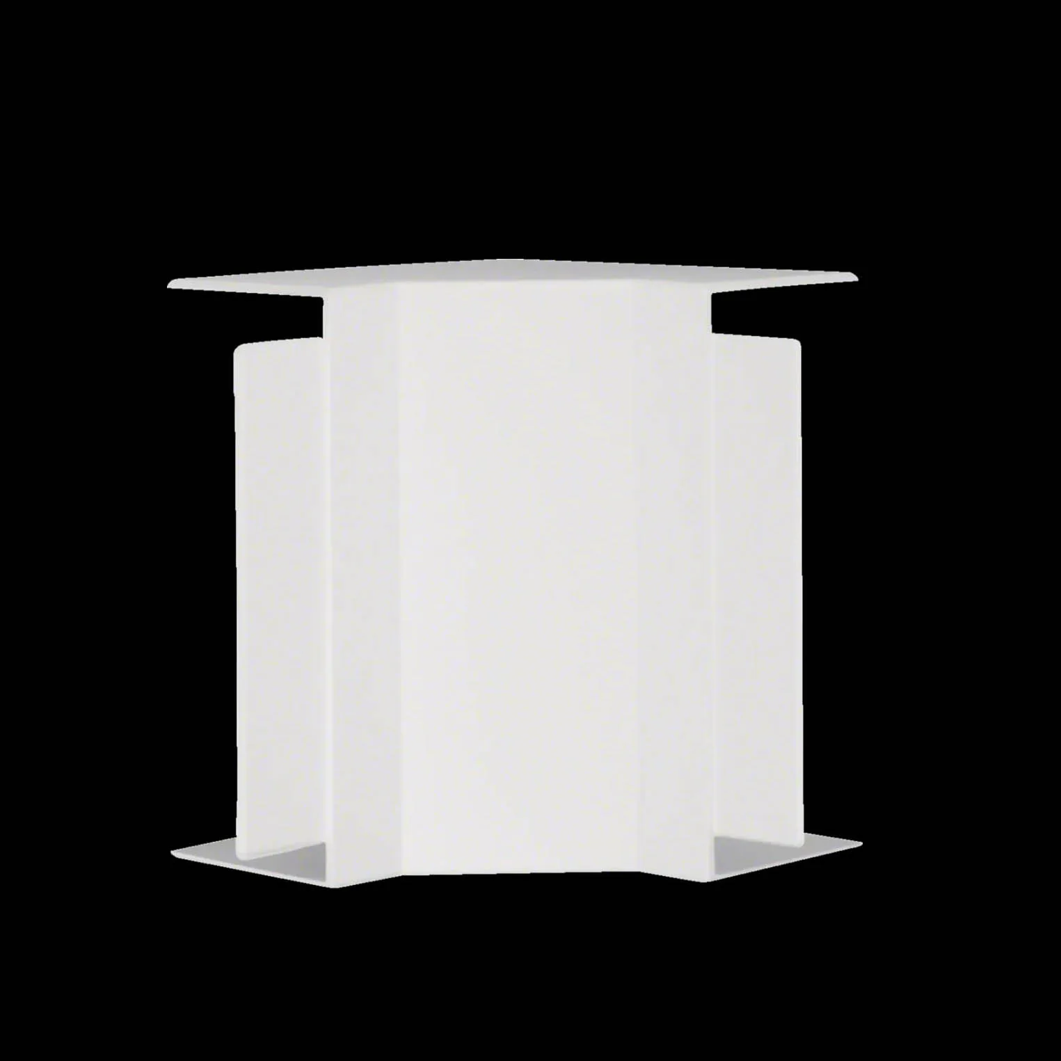 Innerhörn till Matarkanal Hager LF/LFH 60 x 150 mm Halogenfri Vit RAL 9016