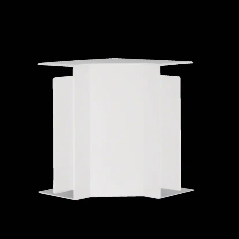 Innerhörn till Matarkanal Hager LF/LFH 60 x 150 mm Halogenfri Vit RAL 9016