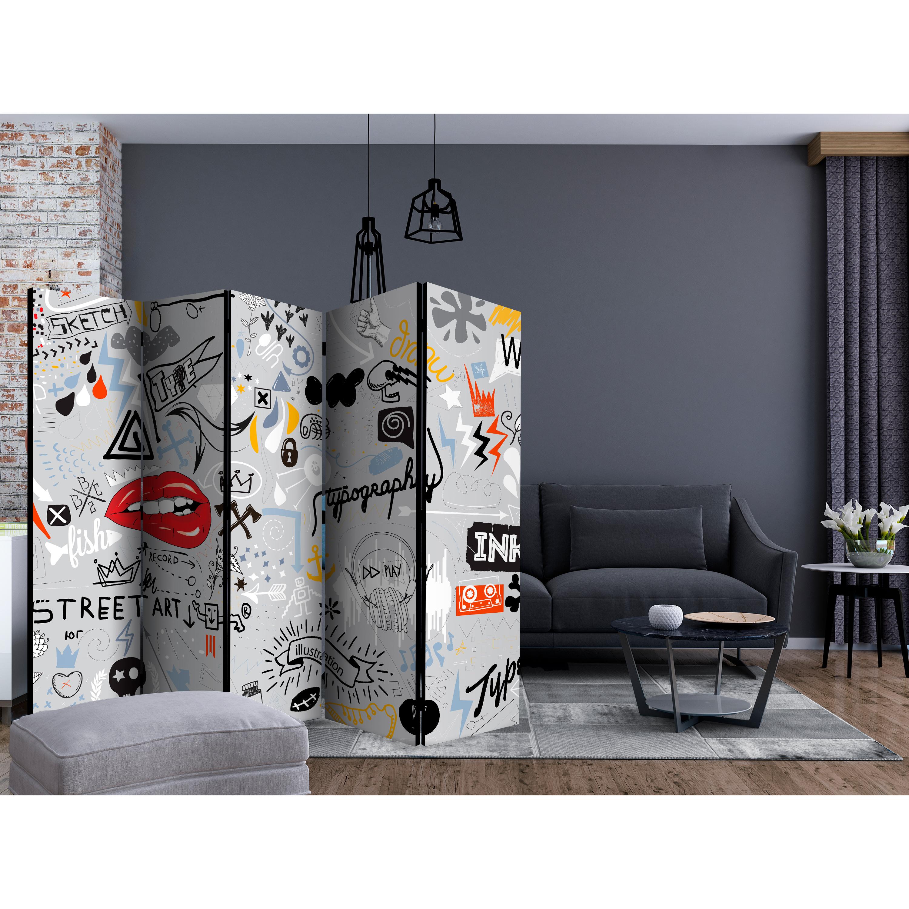 Rumsavdelare Arkiio Stream of Thought II 225x172 cm