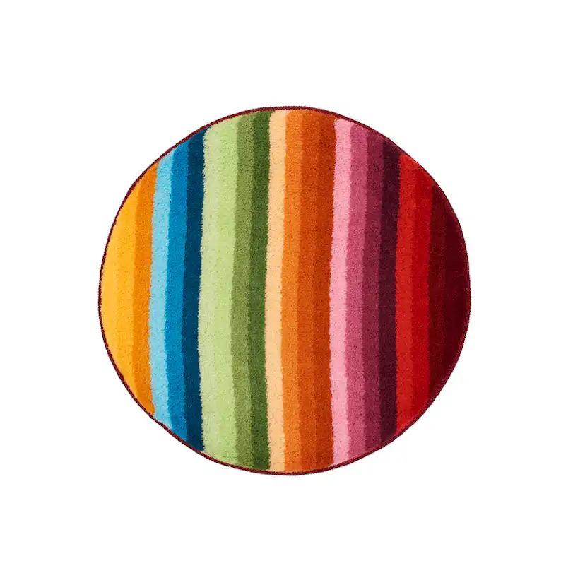 Badrumsmatta Kleine Wolke Funky Rund Ø80 cm