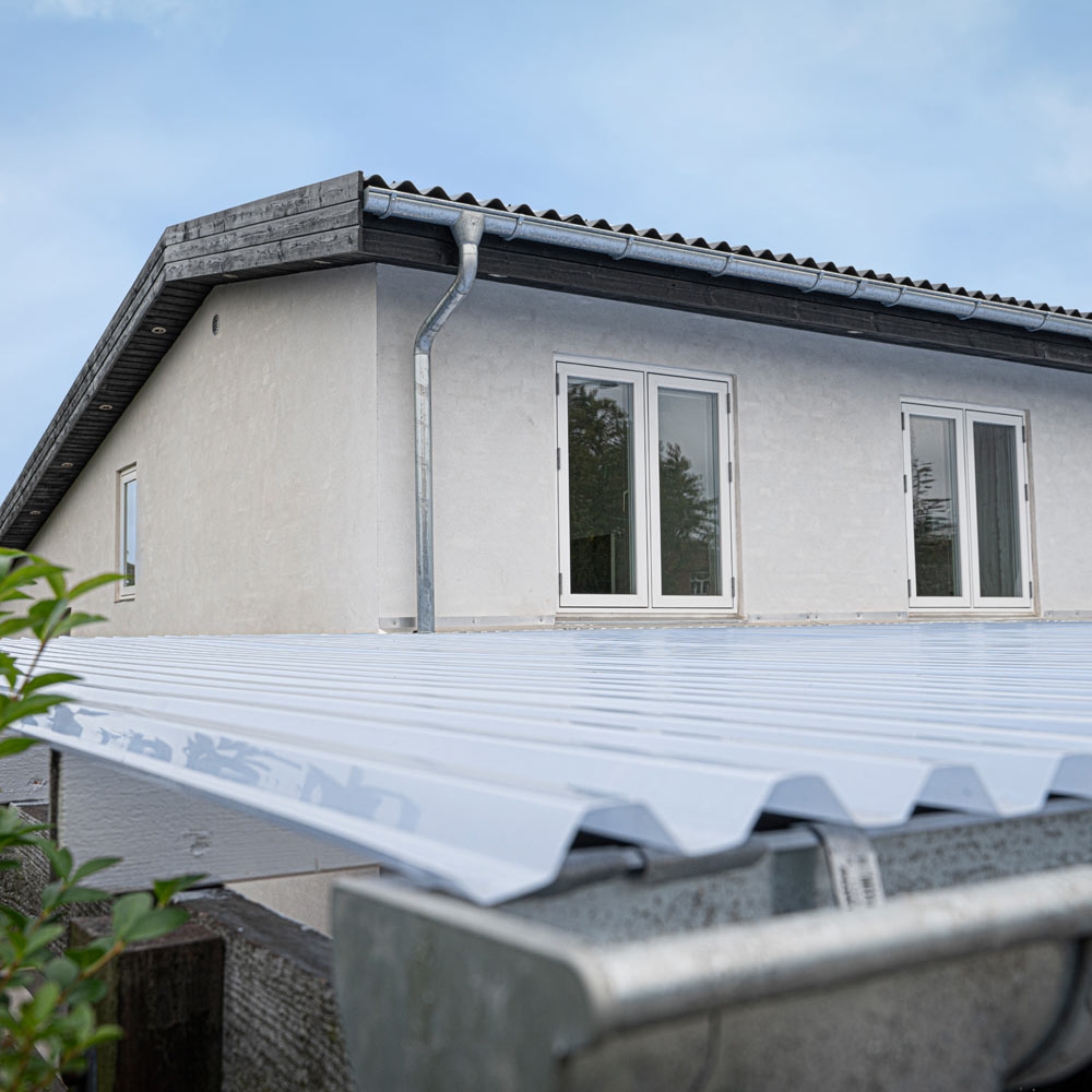 Plastmo JärboLite Trapetstak KLAR BxLxT: 1060x6000x0,9 mm
