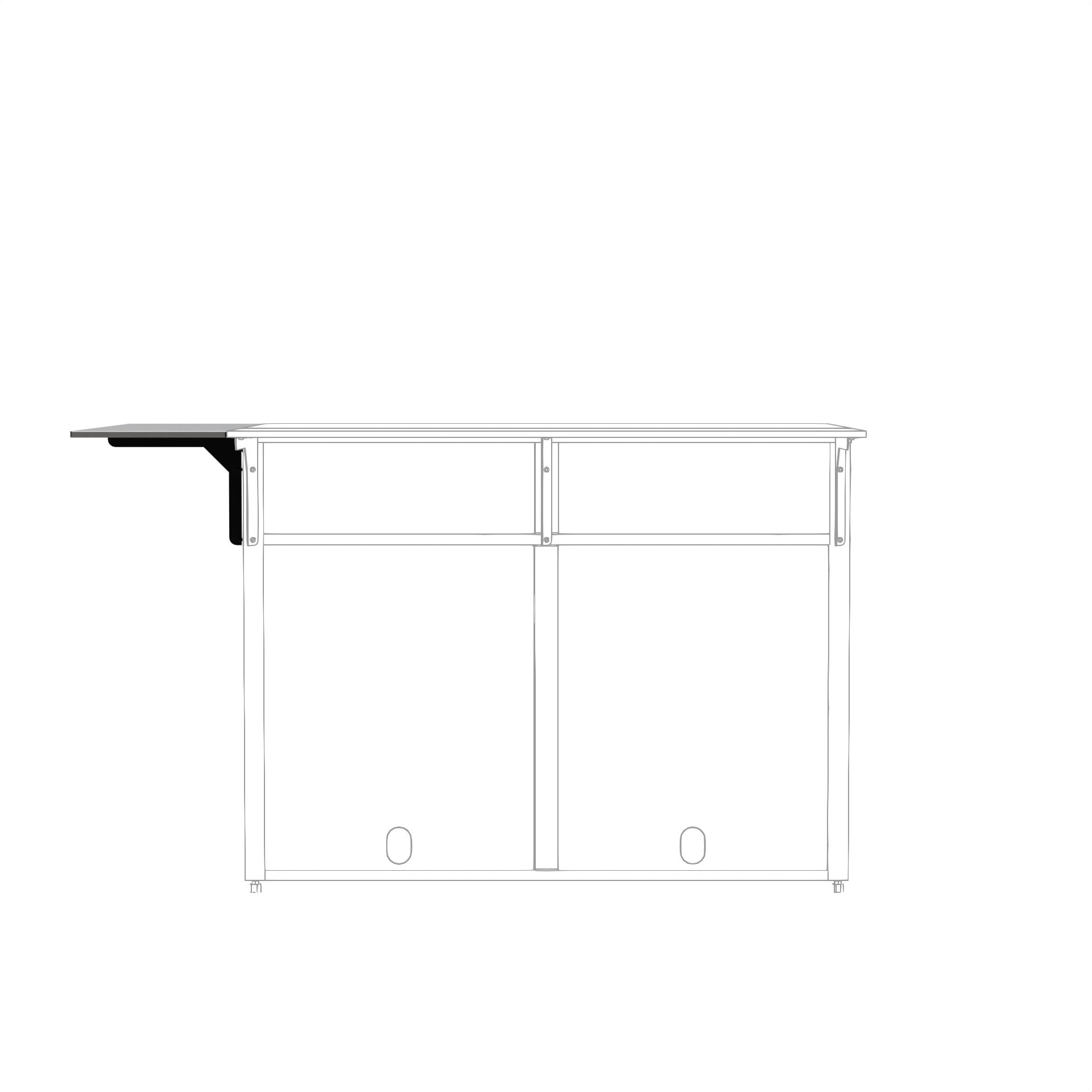 Bardisk Skotte Kitchen 904 Small Till Utekök