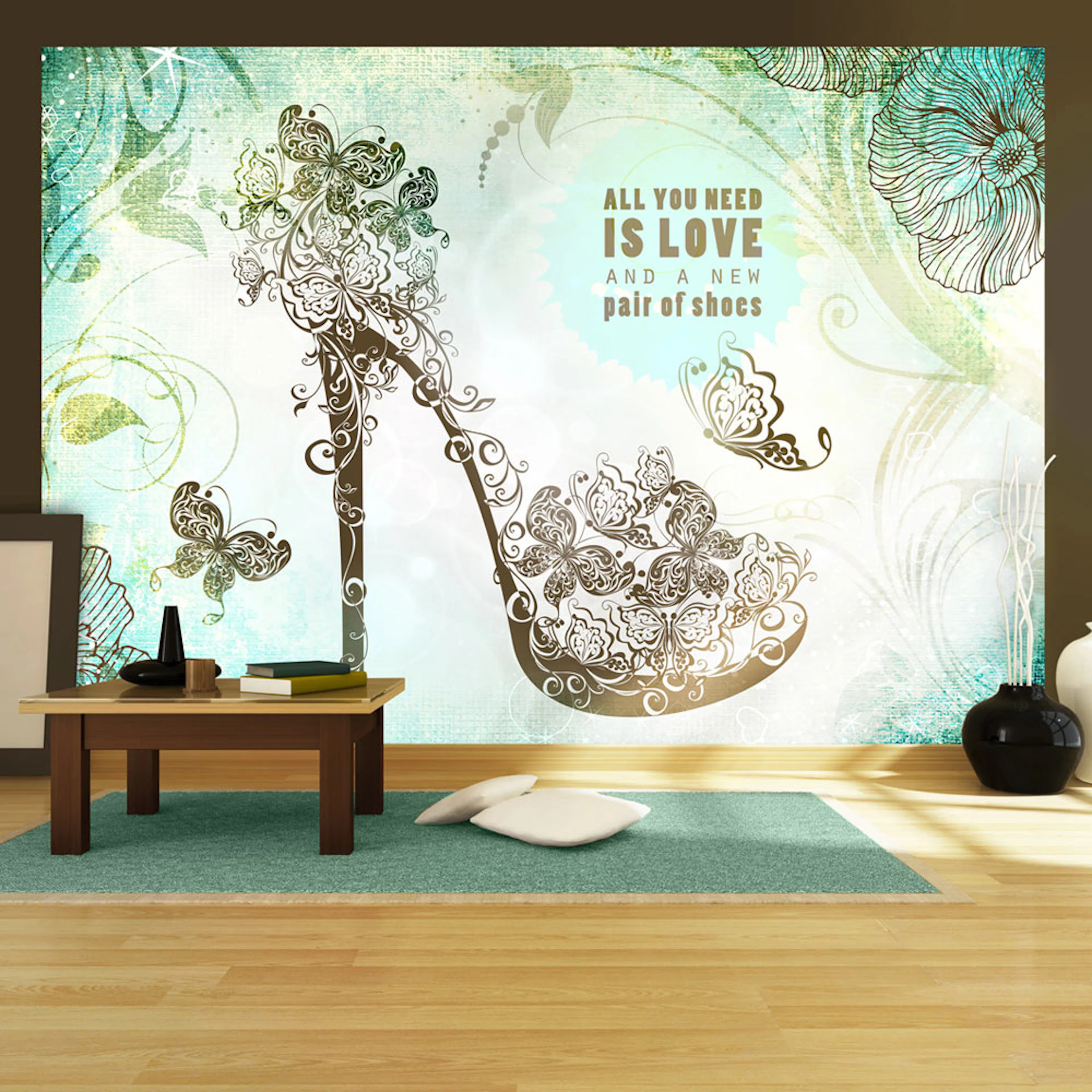 Fototapet Arkiio All You Need Is ... A New Pair Of Shoes