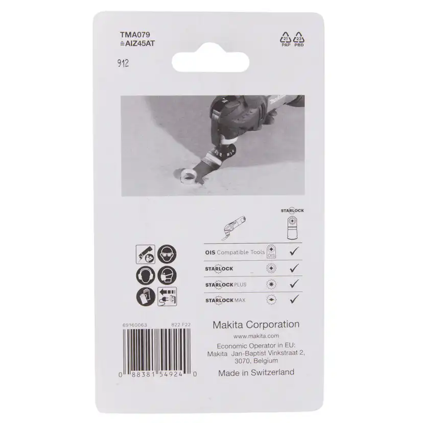 Instick Makita B-69755 Starlock Metall 45 mm