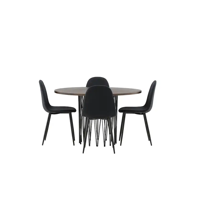Matgrupp furniture/fashion Stone med 4 Polar Stolar