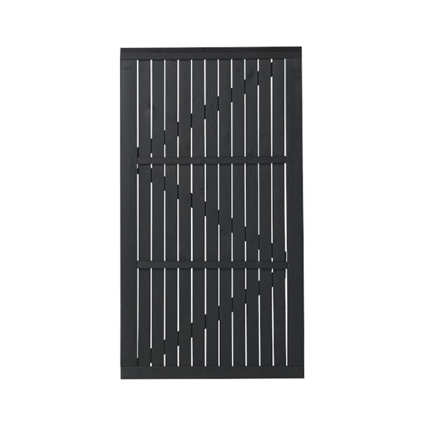 Skärmgrind PLUS Atrium 100x180 cm Svart