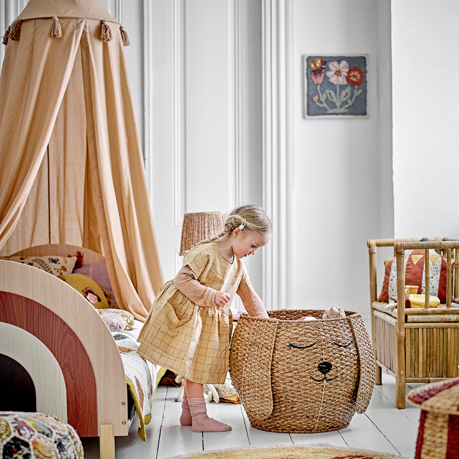 Förvaringskorgar Bloomingville Mini Milus