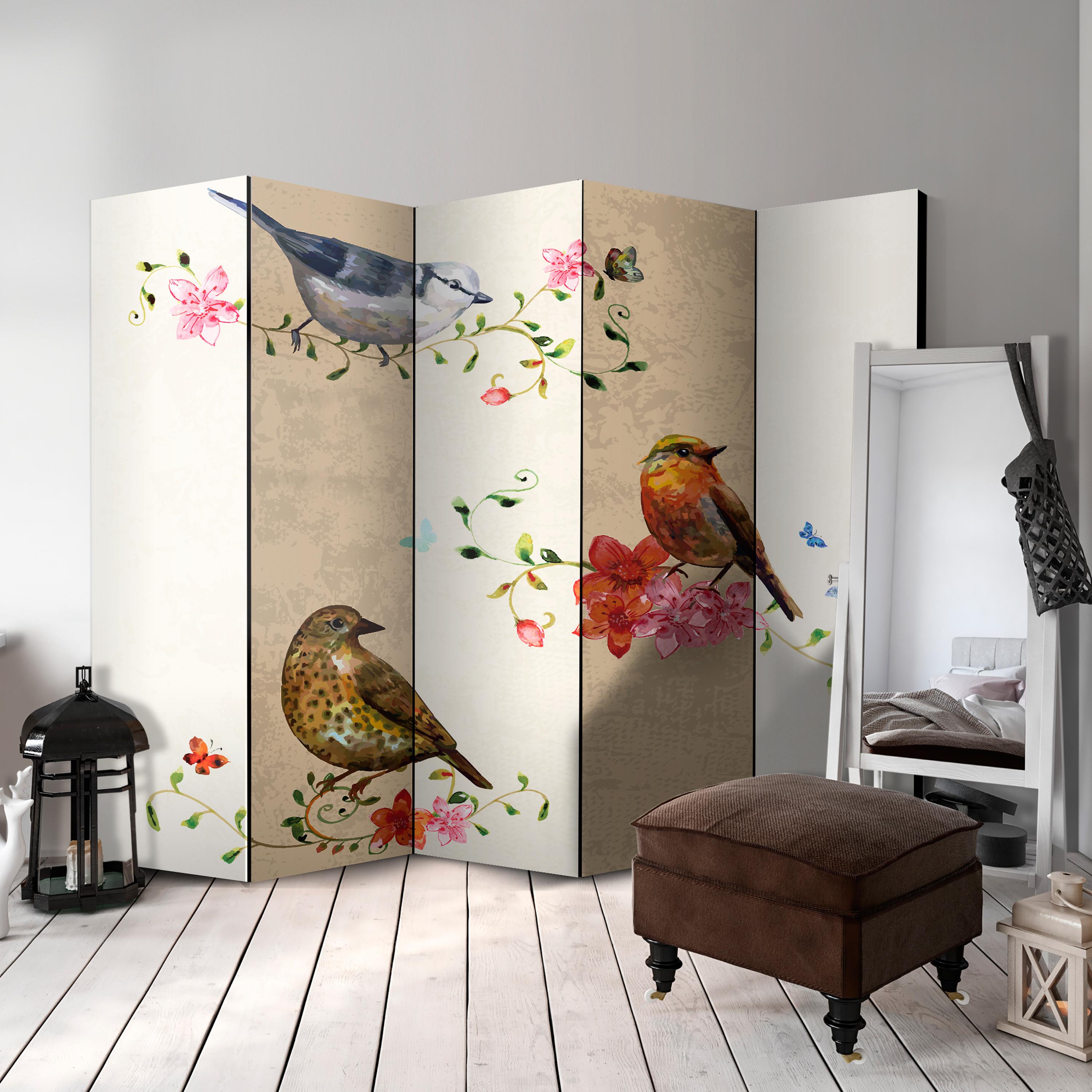 Rumsavdelare Arkiio Bird Song II 225x172 cm