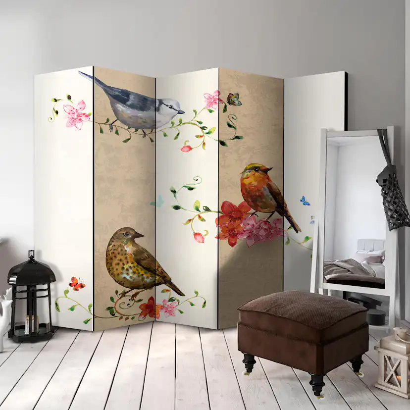 Rumsavdelare Arkiio Bird Song II 225x172 cm