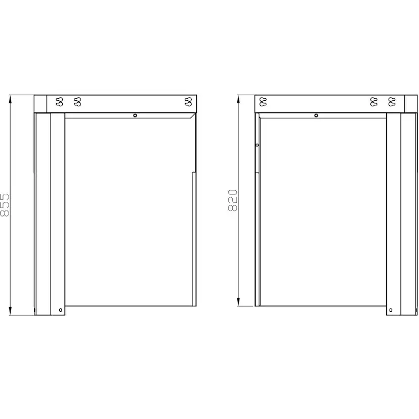 Hörnmodul Myoutdoorkitchen Classic Line Stainless 304SS 90°