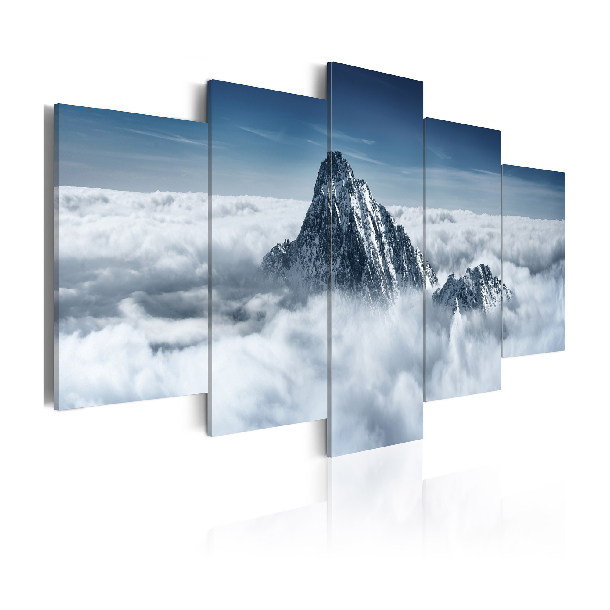 Tavla Arkiio A Peak Rising Above The Clouds