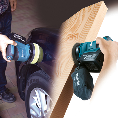 Excenterslip Makita LXT DBO180Z 18V utan Batteri