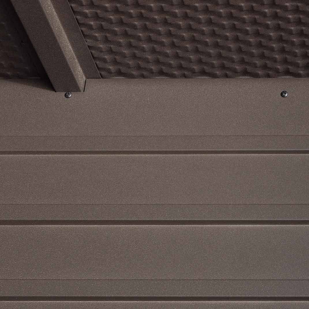 Dynbox gop DeckBox 500 Espresso Stål