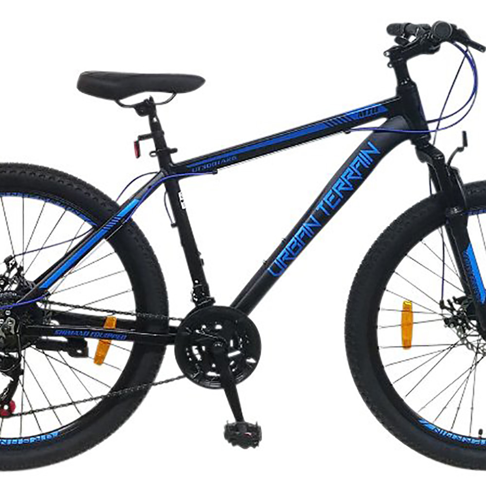 Mountainbike Urban Terrain 26" Svart/Blå