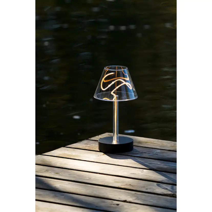 Portabel Lampa Gnosjö Konstsmide Edison Bordslampa USB