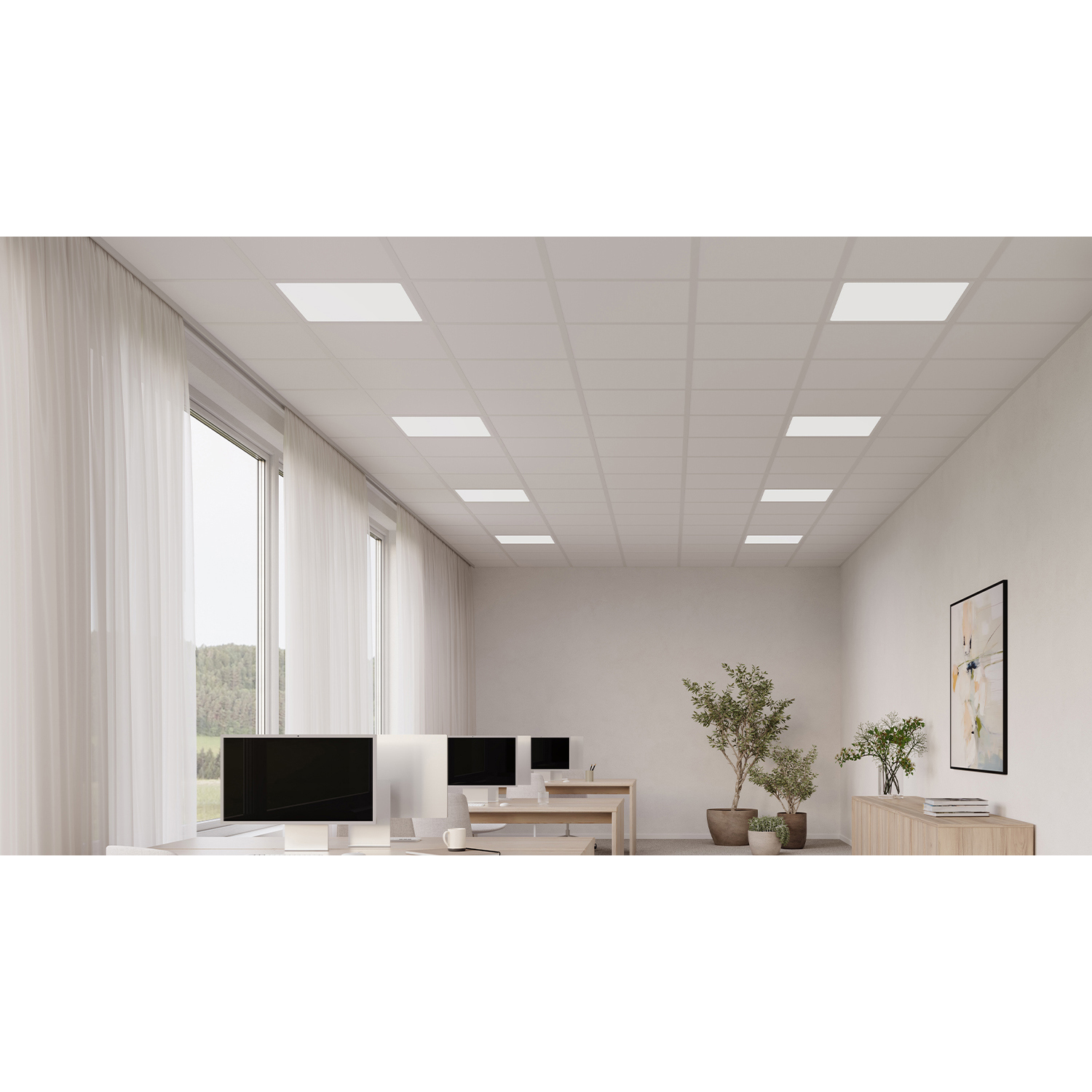 LED-panel Plejd LPN-01 TW