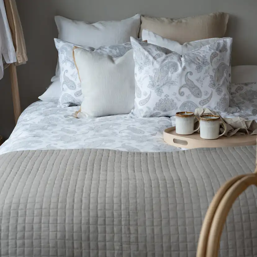 Påslakanset Borganäs of Sweden Tilly Enkelsäng Grå