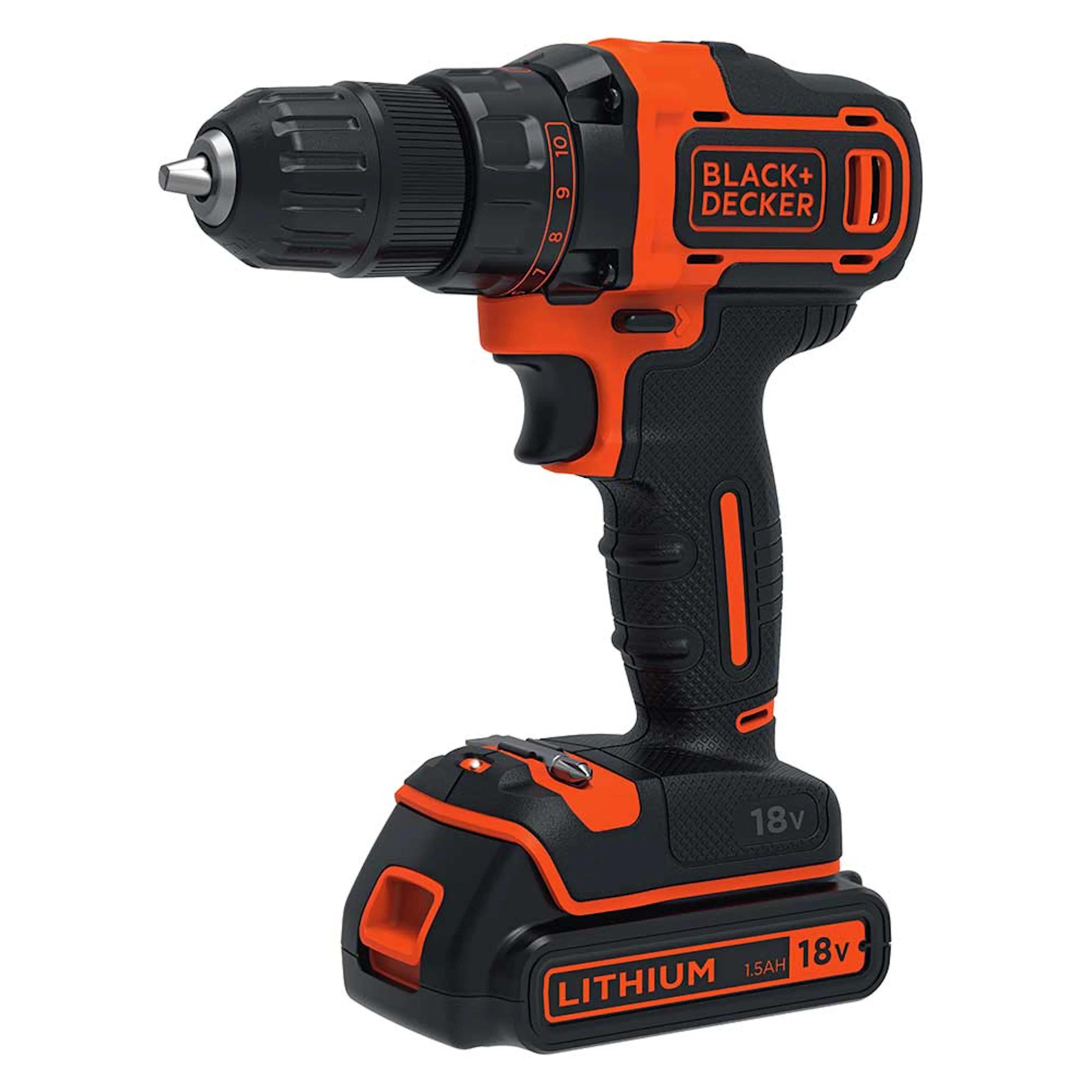 Skruvdragare Black+Decker 18V 2G 2x1,5Ah