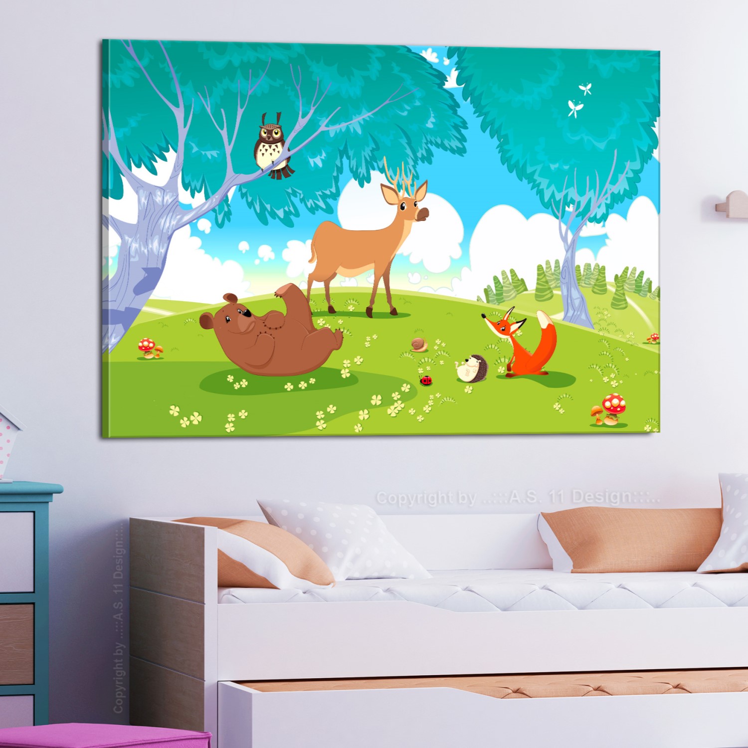 Tavla Arkiio Friendly Animals