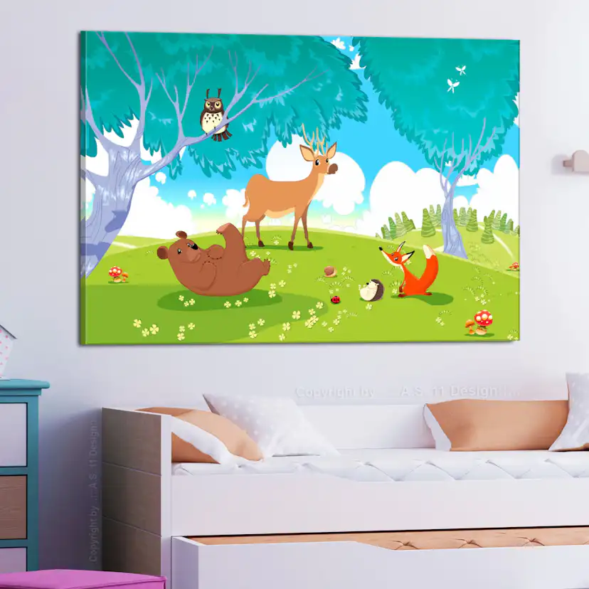 Tavla Arkiio Friendly Animals