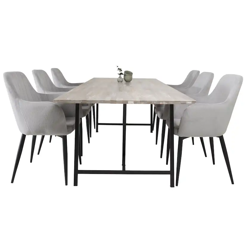 Matgrupp Venture Home Jenni med 6 Corina Stolar Manchester