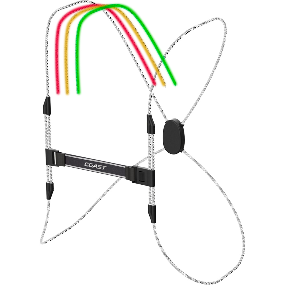 Säkerhetsväst Coast LH150 Med LED & Reflex