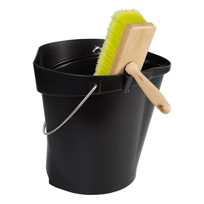 Handborste Vikan Kalkborste Medium Brun 200 mm