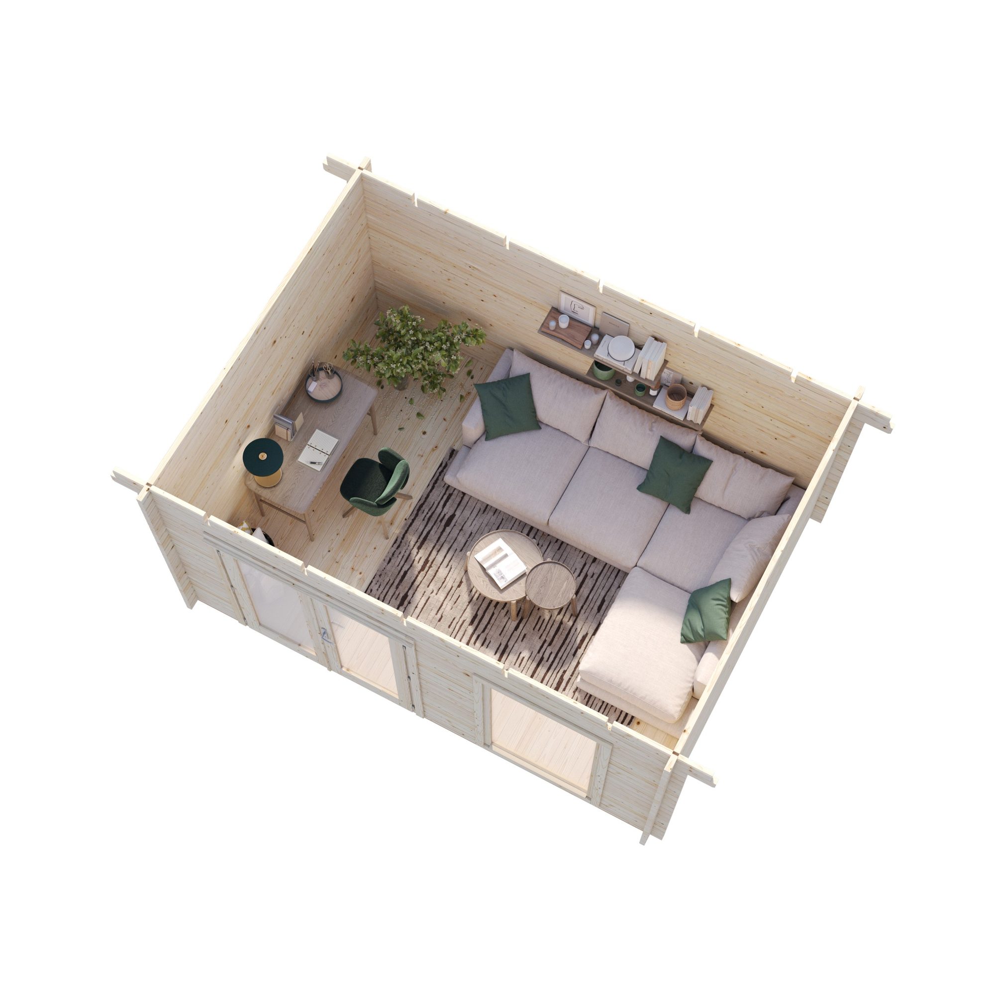 Stuga Palmako Heidi 11,7 m2