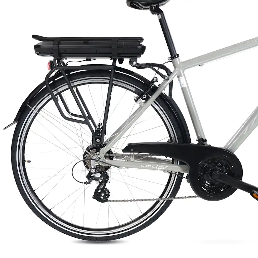 Elcykel Lyfco Herr 28" - Elian 10,4 Ah Silver