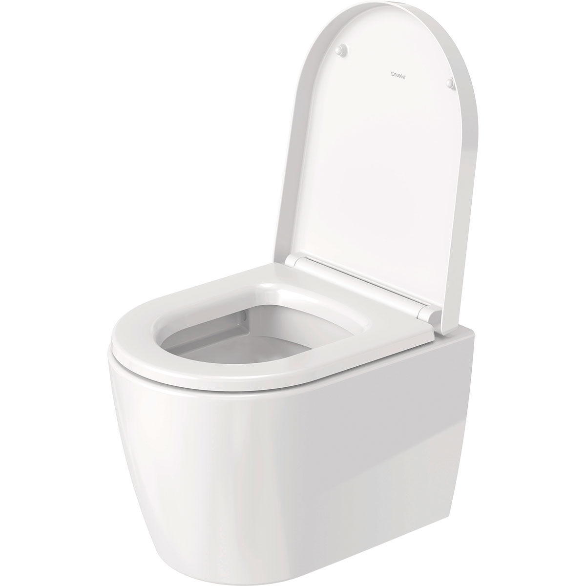 Vägghängd Toalettstol Duravit ME by Starck Rimless 253009 inkl Toalettsits