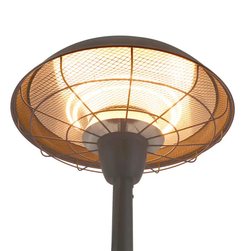Terrassvärmare HORTUS 2100W Golvmodell HA Svart